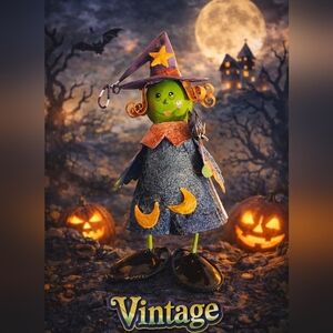 Vintage 🔥80's Bobbles the witch!